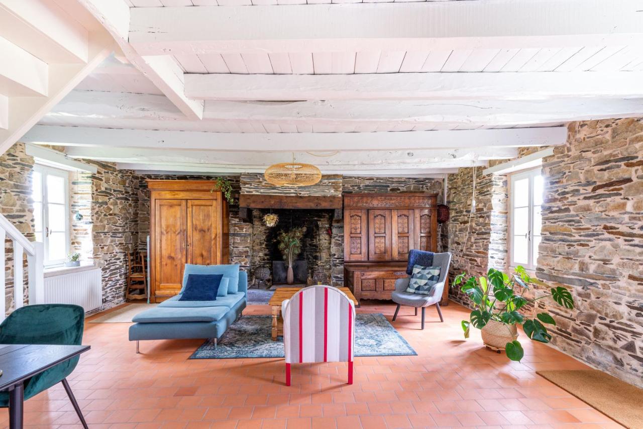 Saint-Martin-sur-Oust La Villauvert - Cottage מראה חיצוני תמונה