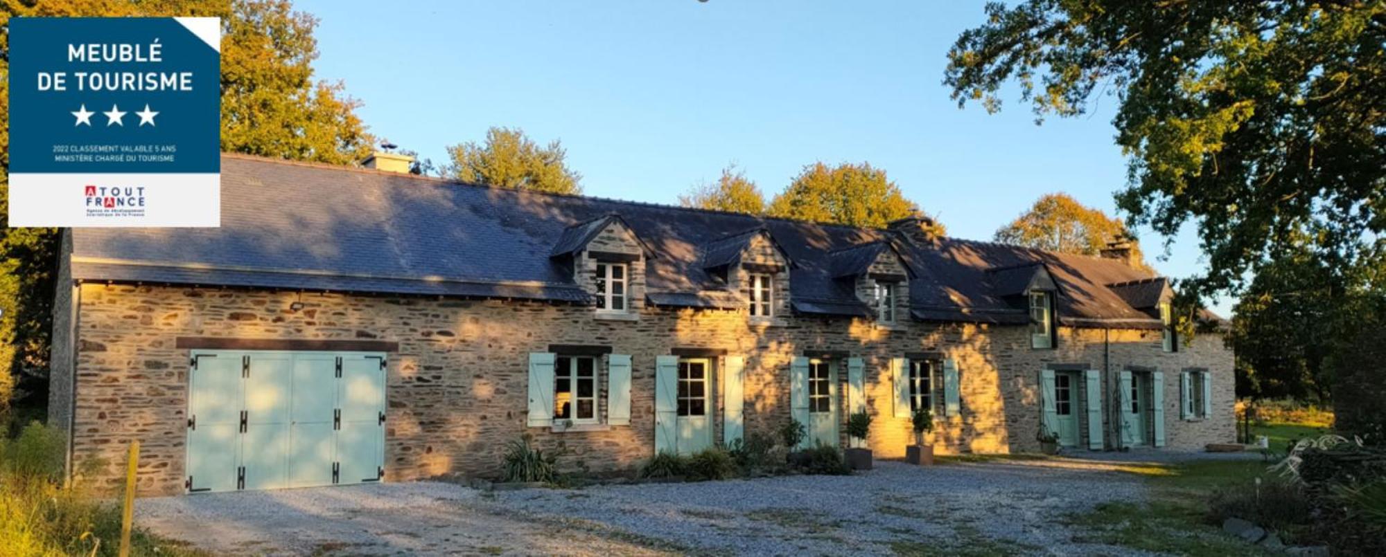 Saint-Martin-sur-Oust La Villauvert - Cottage מראה חיצוני תמונה